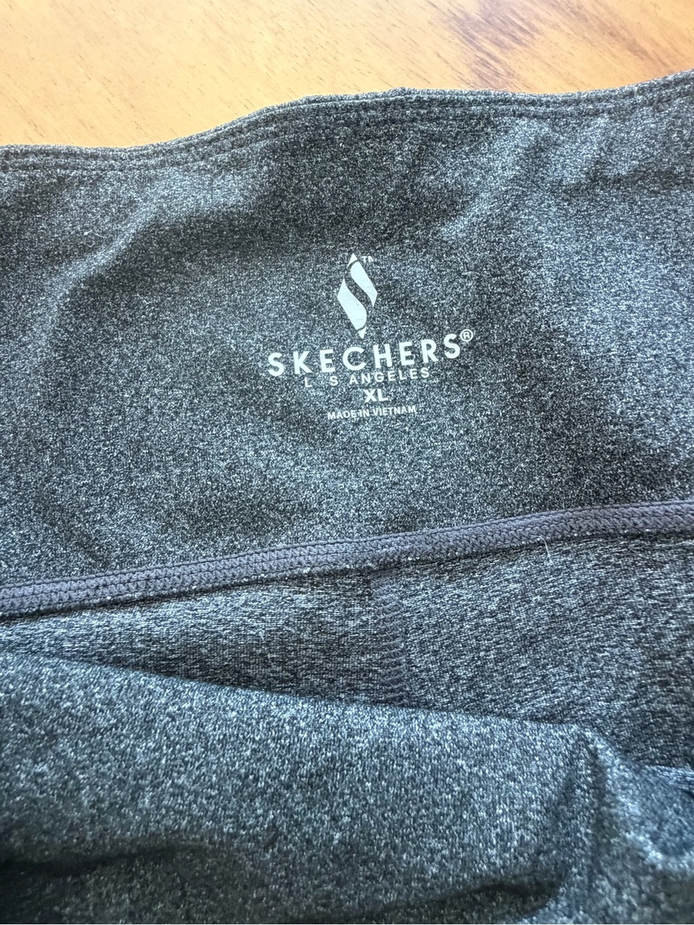 Skechers Heathered Dark Gray Performance leggings
